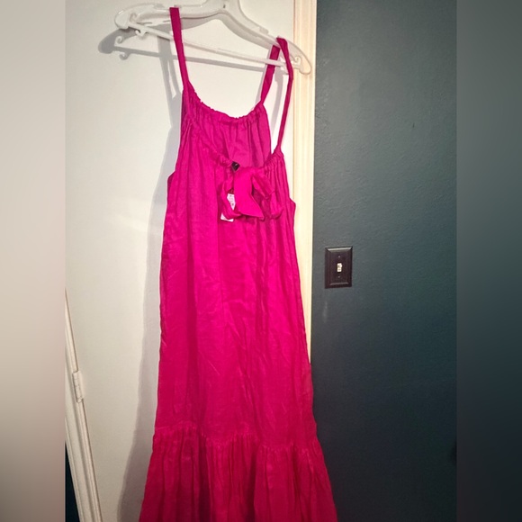 Banana Republic Fuchsia Sleeveless Maxi Dress - Picture 3 of 5